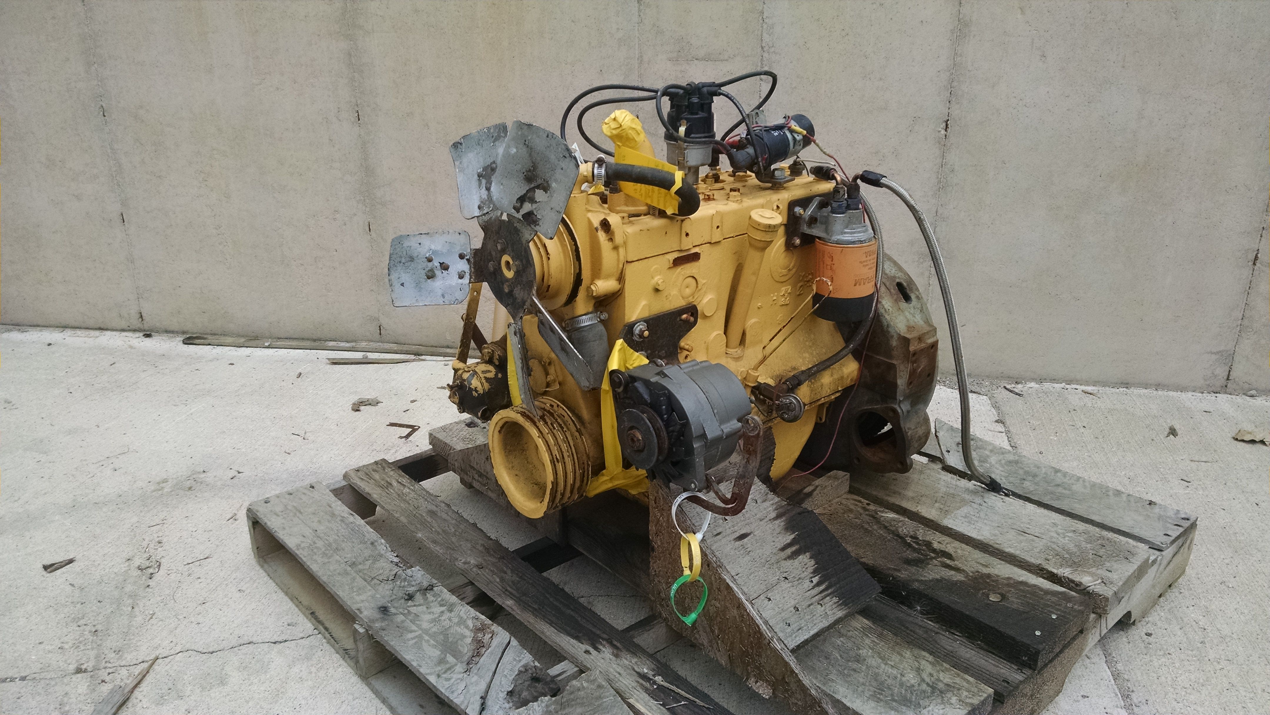 Continental CN F163 Engine Complete Used ESN F4001613 BCN F400A612